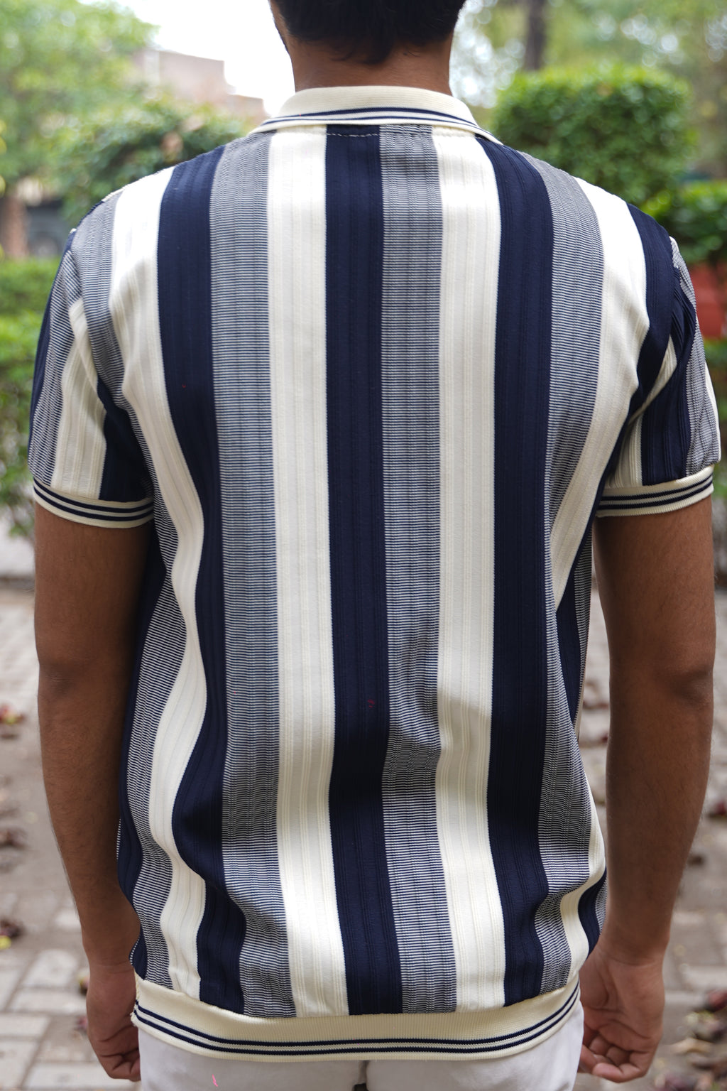 Polo zip t-shirt