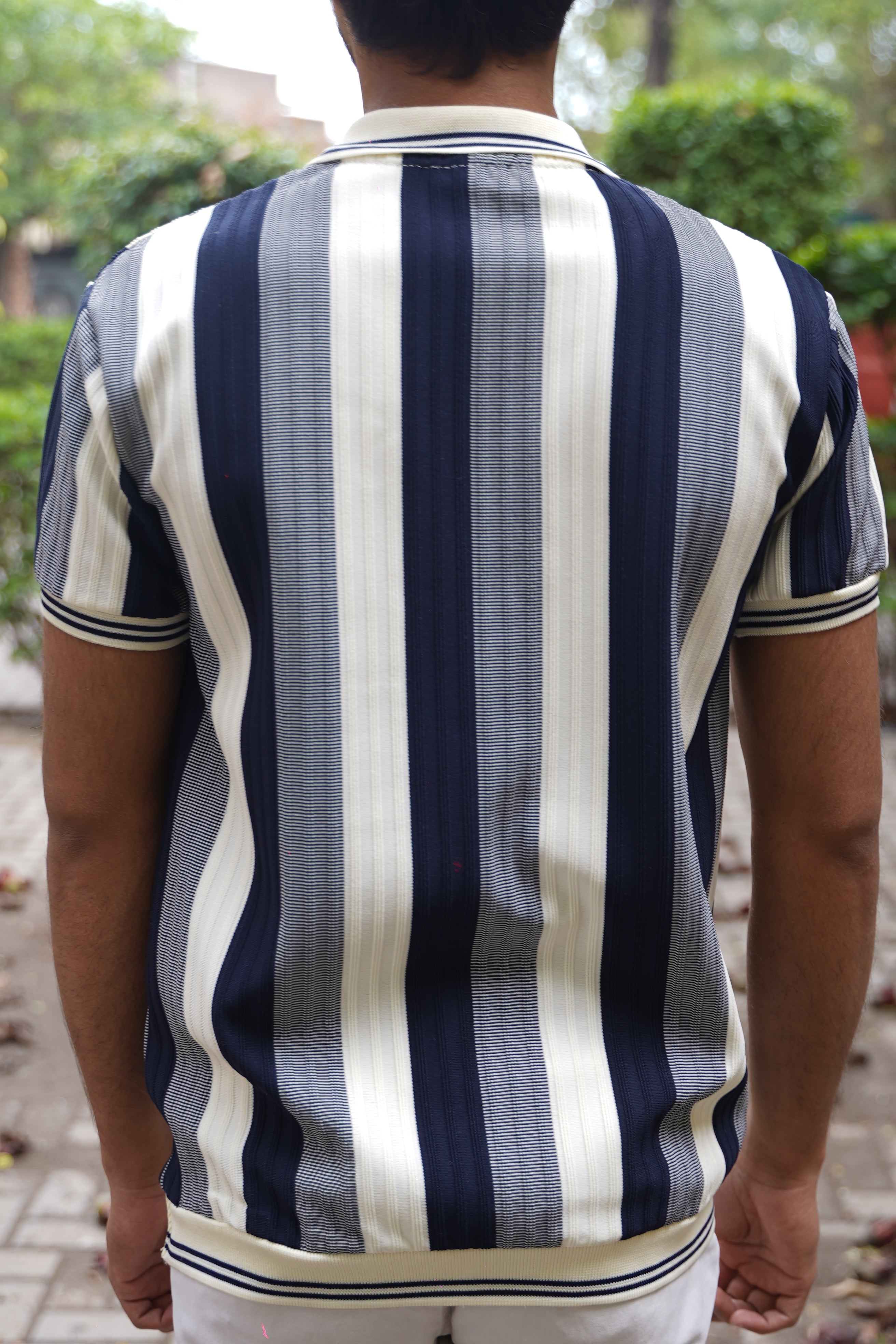 Polo zip t-shirt