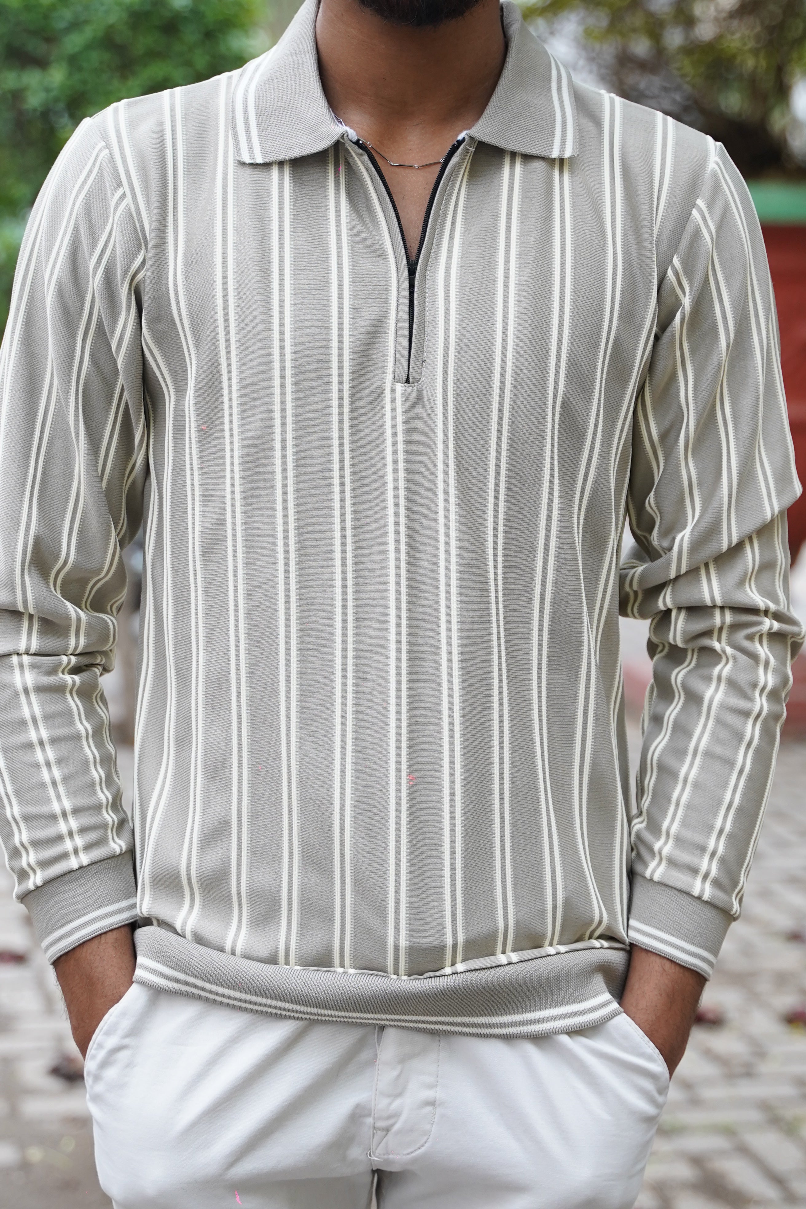 Full sleeves polo shirt